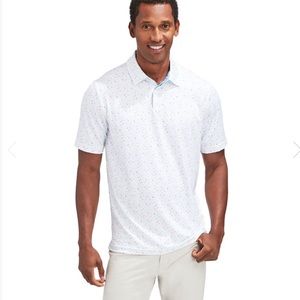 Brand new  vineyard vine printed sankaty polo